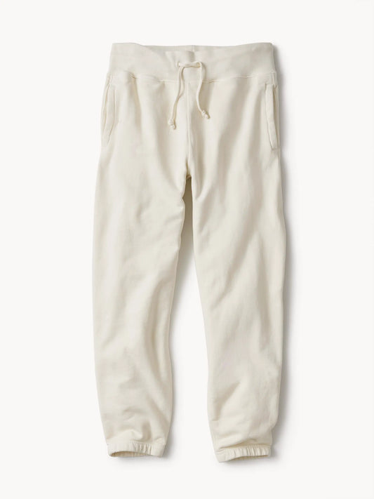 White Welterweight Sweatpant