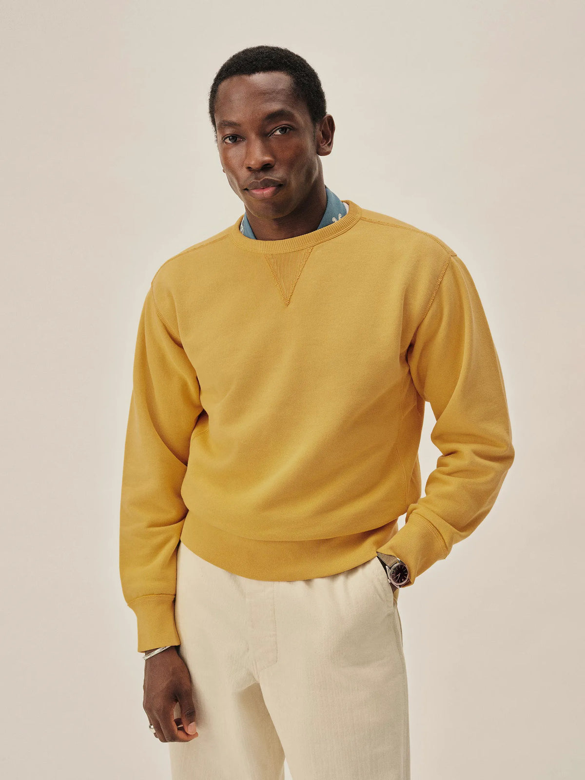 Golden Gate Welterweight Double V Crew Sweatshirt