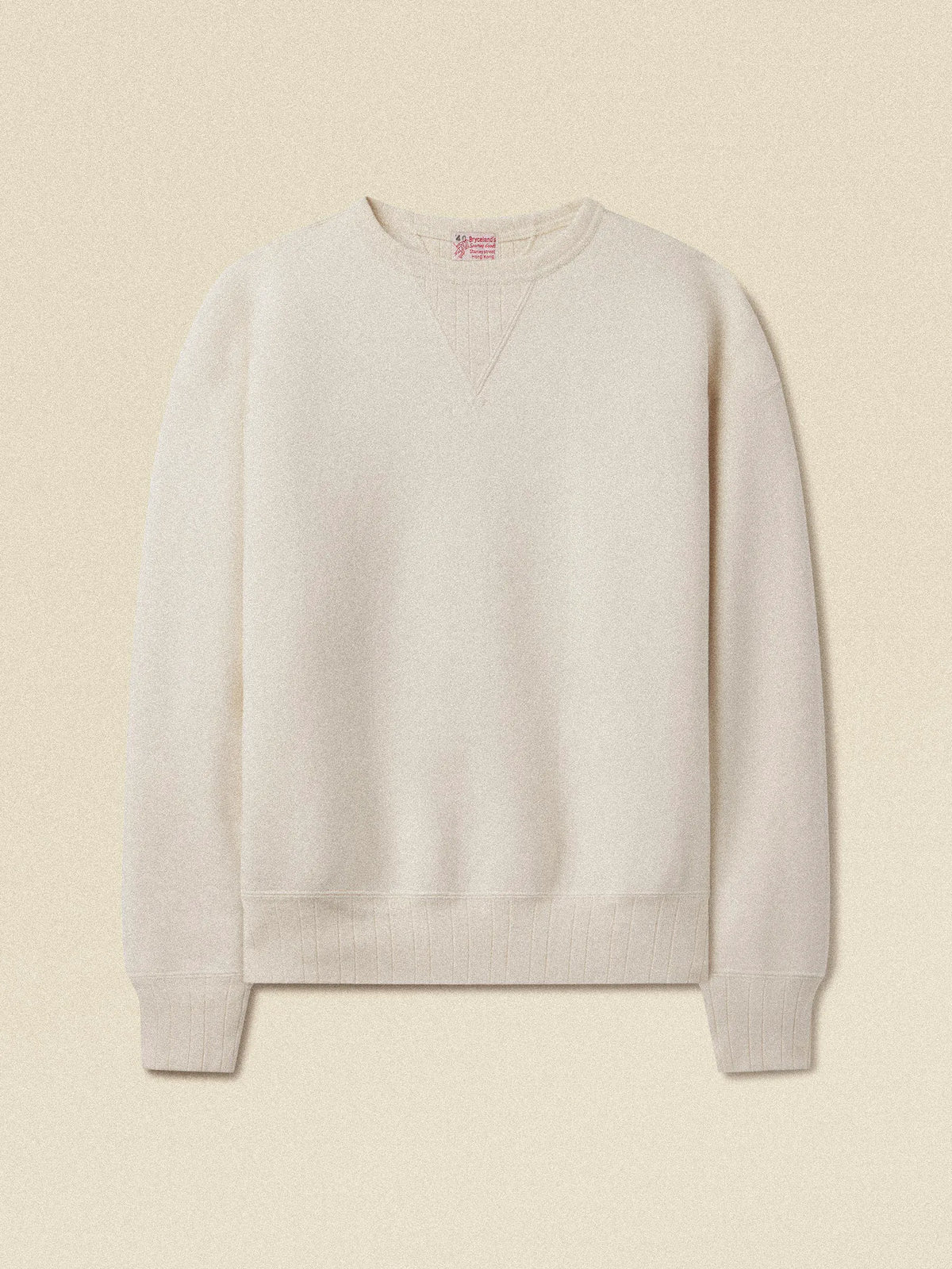 Ecru Bryceland's X Buck Mason Freedom Sleeve Tubular Sweatshirt