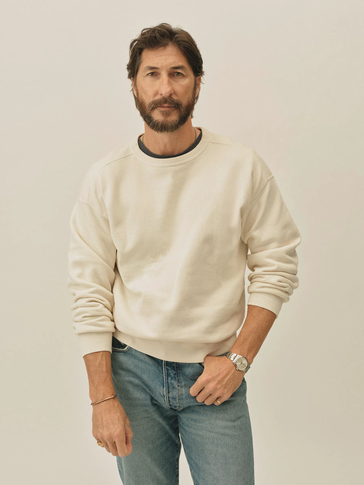 Off-White Featherweight Terry Crewneck
