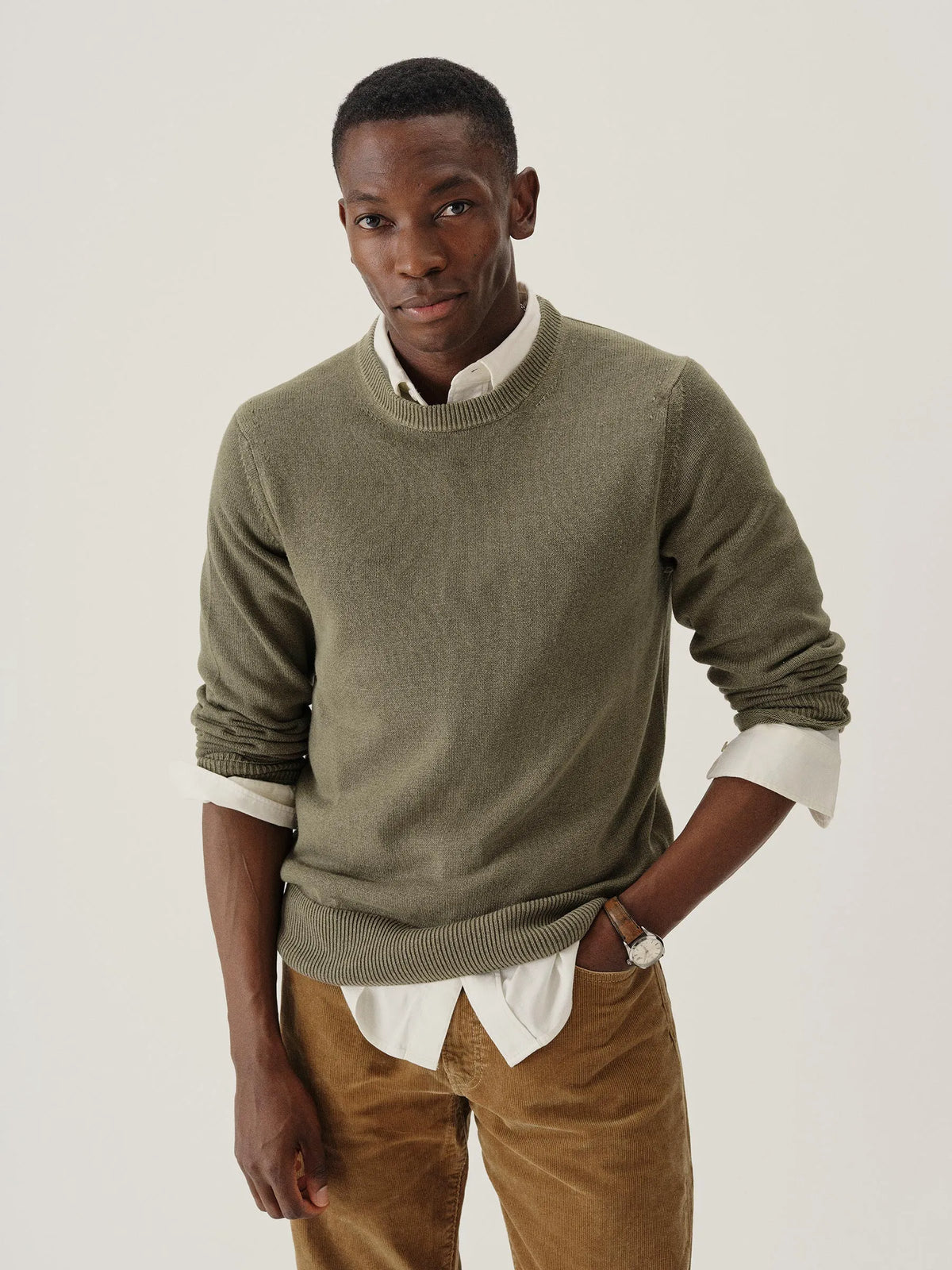 Fatigue Wool Hemp Traveler Crew