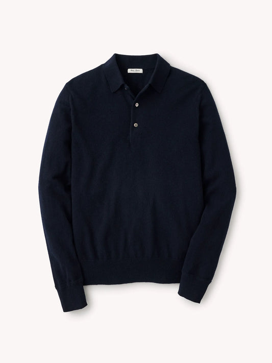 Dress Navy California Cashmere Polo
