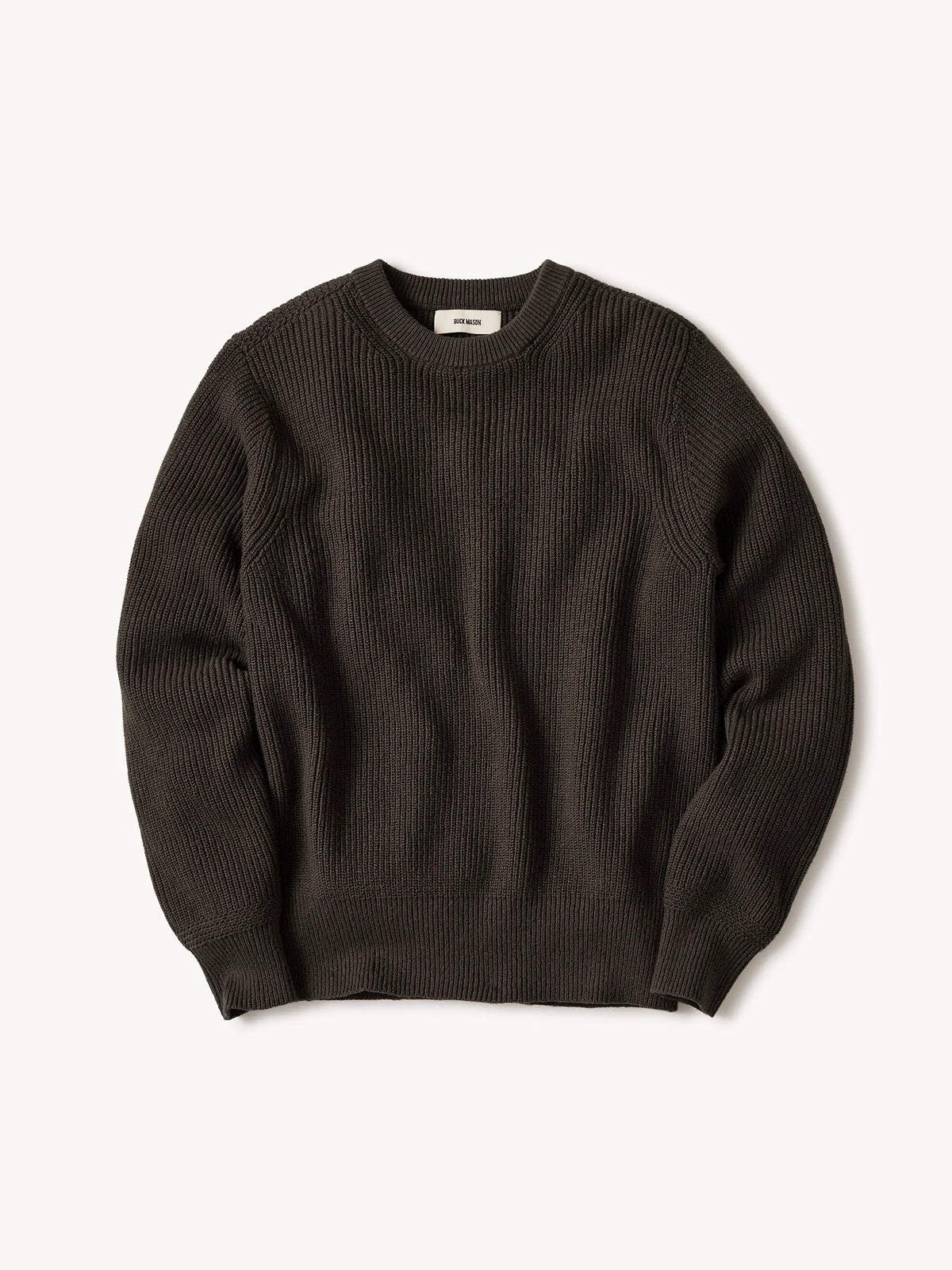 Black Walnut Seafarer Cotton Rib Crew