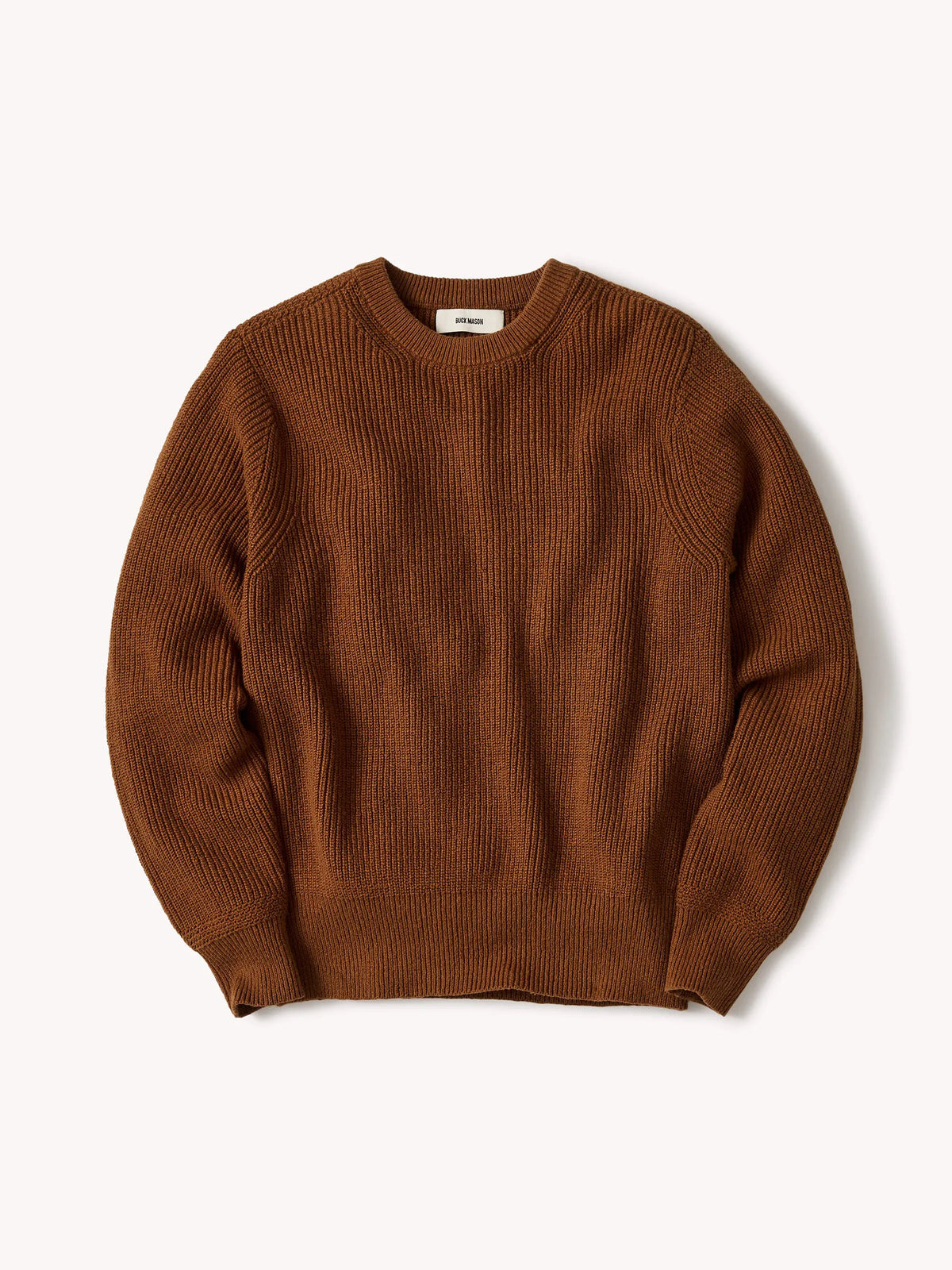 Tobacco Seafarer Cotton Rib Crew