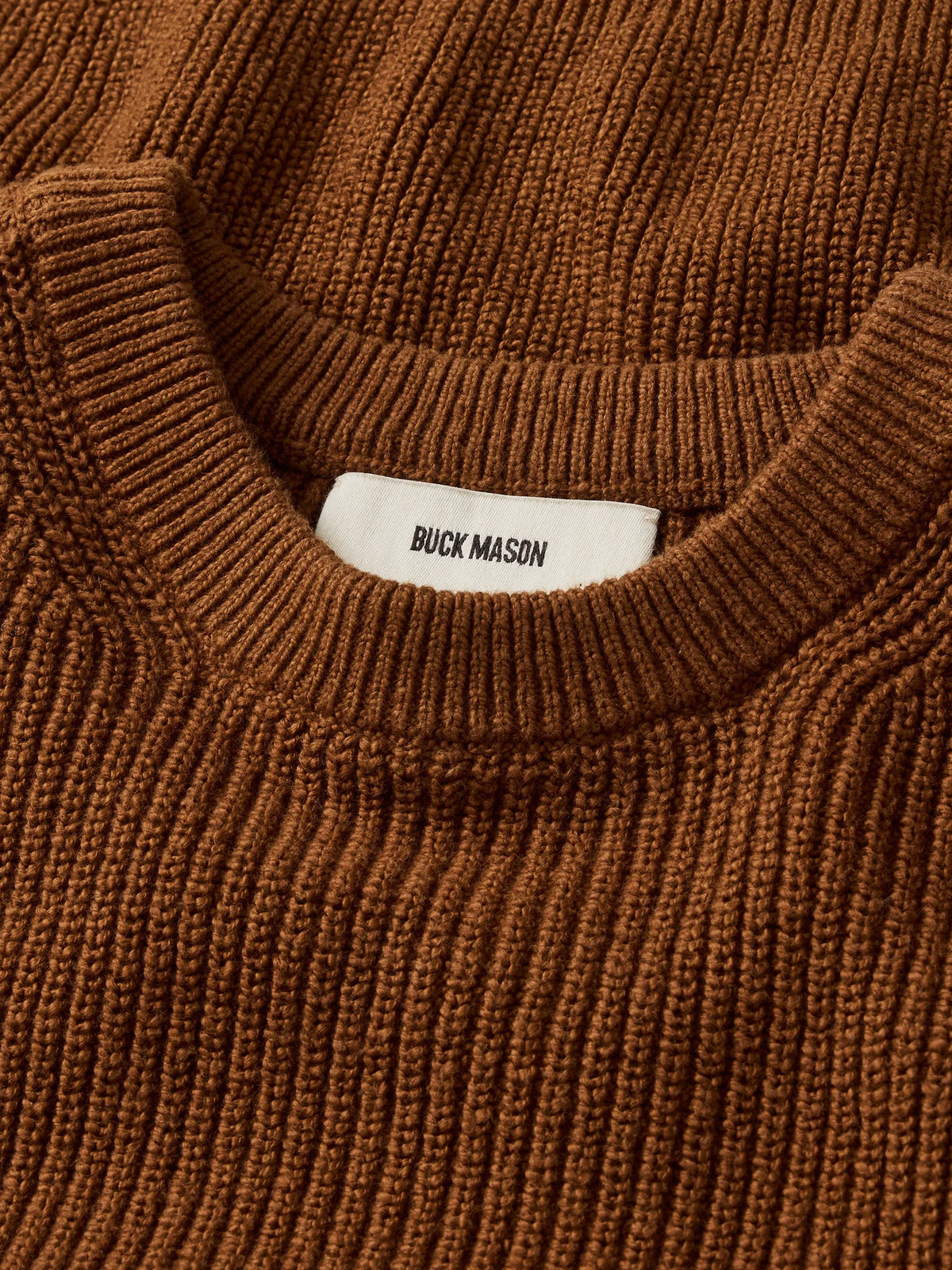 Tobacco Seafarer Cotton Rib Crew