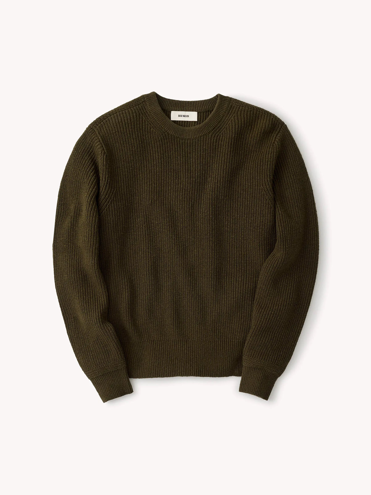 Hunter Green Seafarer Cotton Rib Crew