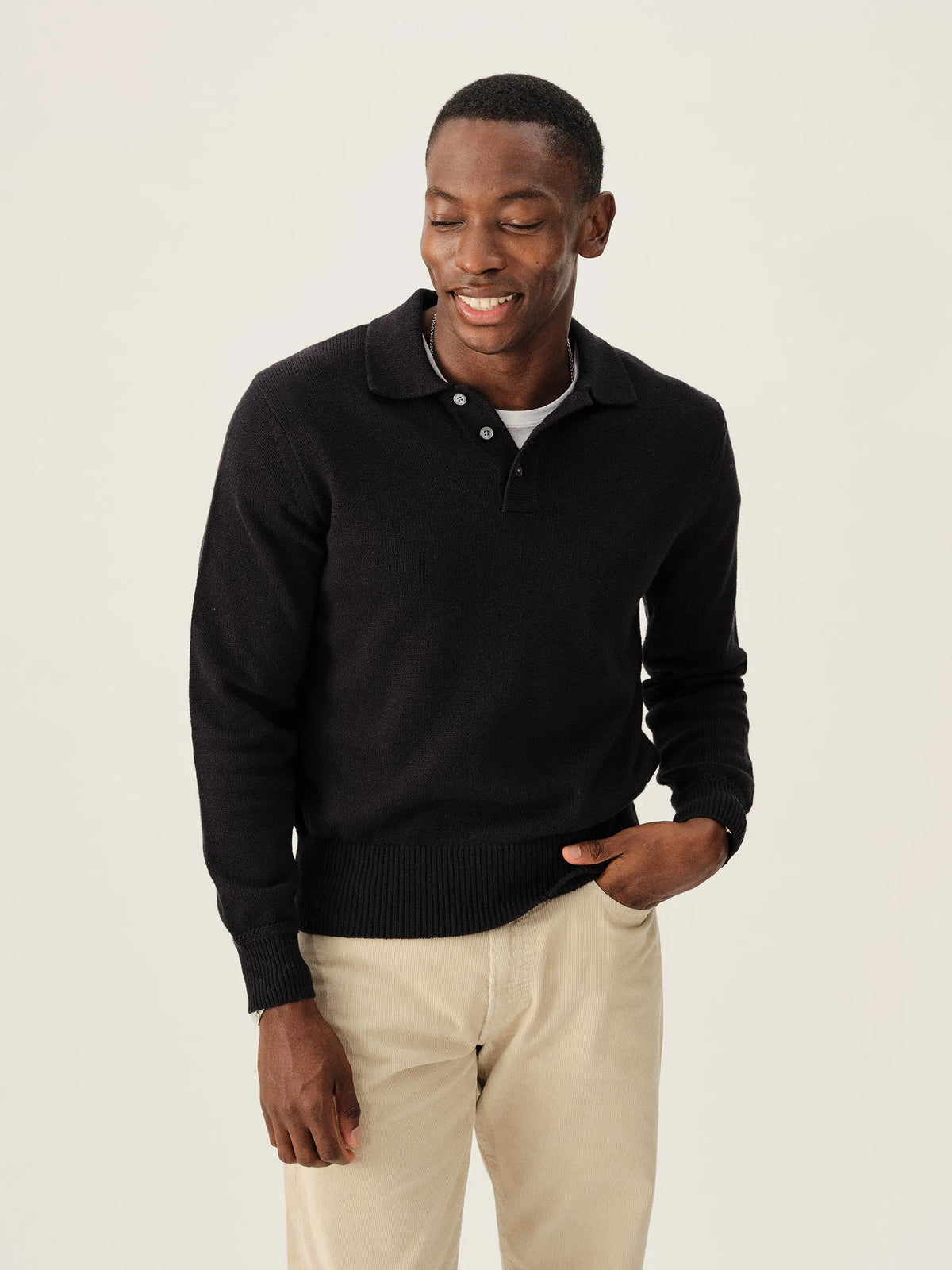 India Ink Seafarer Cotton Rugby Polo