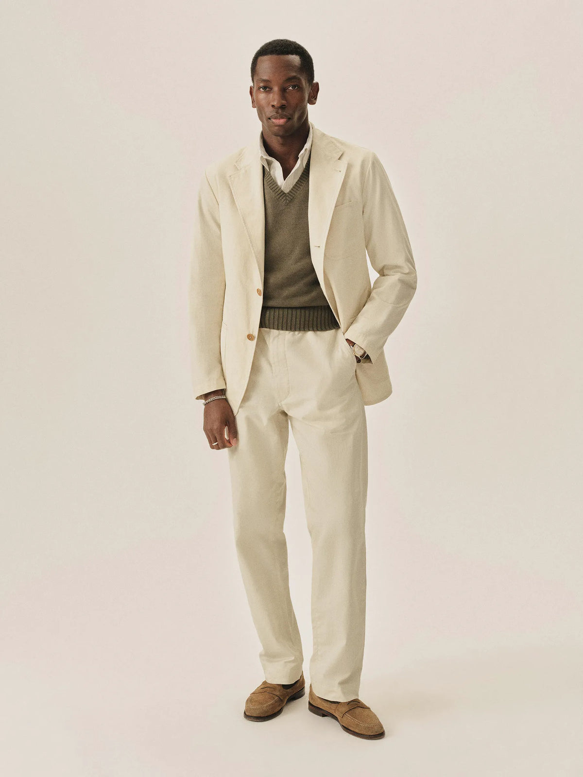 Natural Tropic Twill Carry-On Jacket