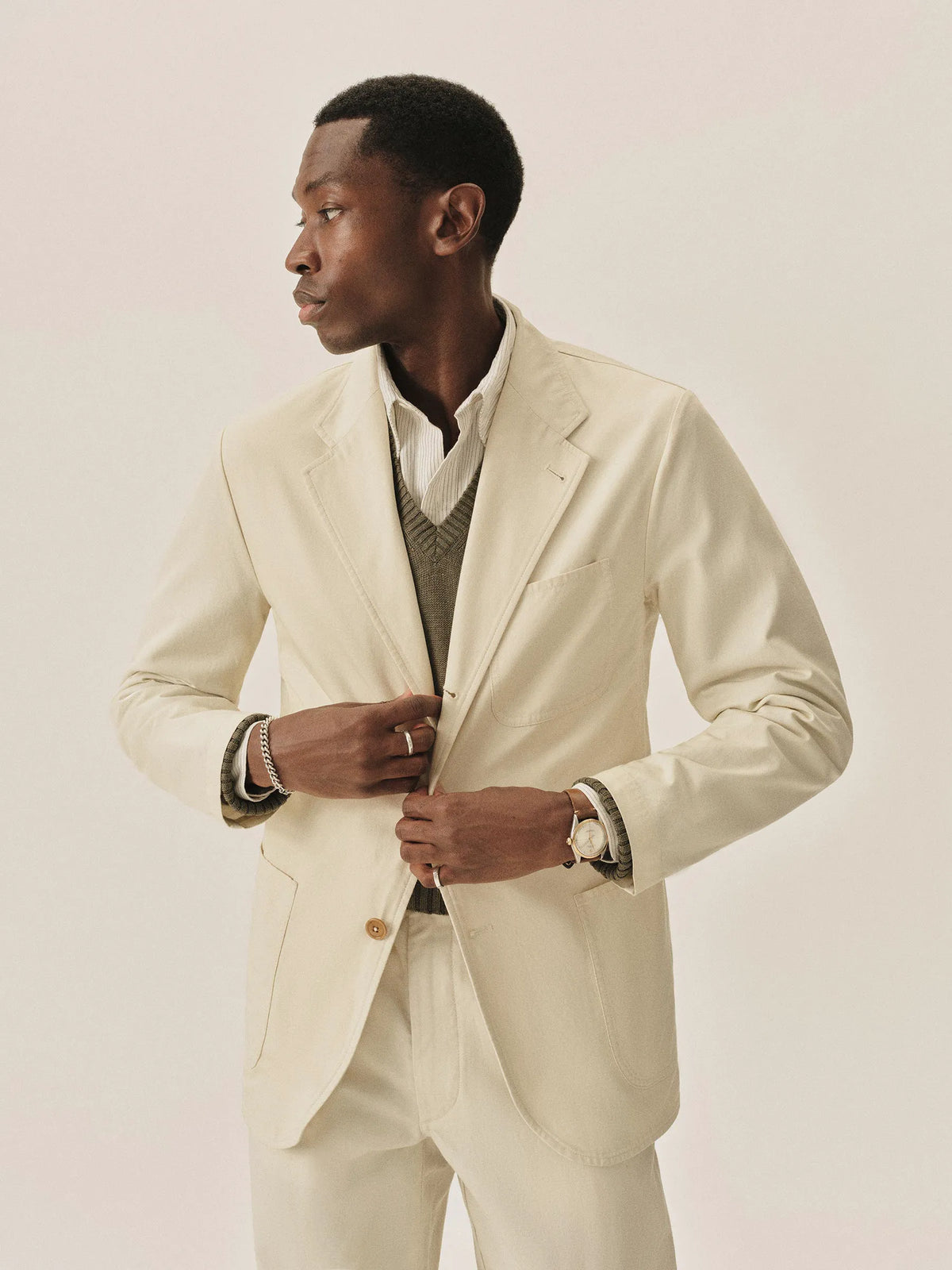 Natural Tropic Twill Carry-On Jacket