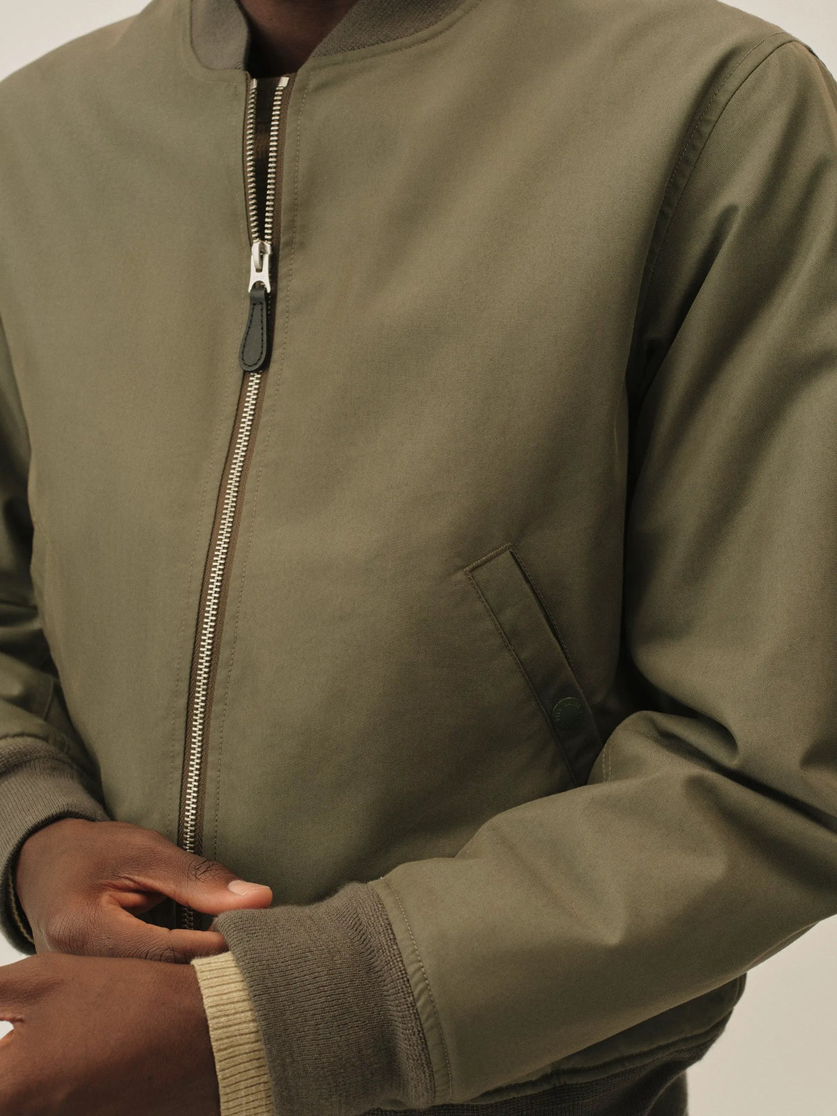 Flight Green Storm Stopper Bomber Jacket