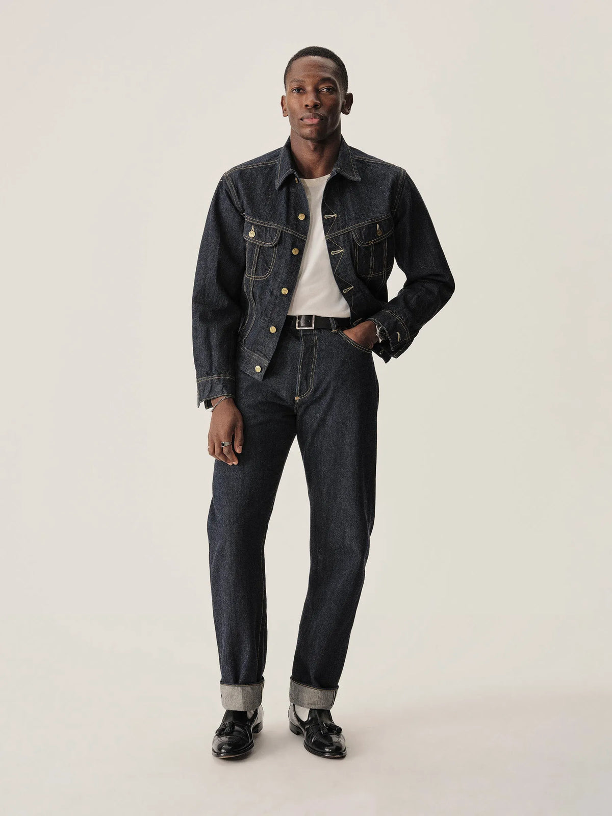 Lee X Buck Mason D018 Loomstate Selvedge Denim 101J Jacket