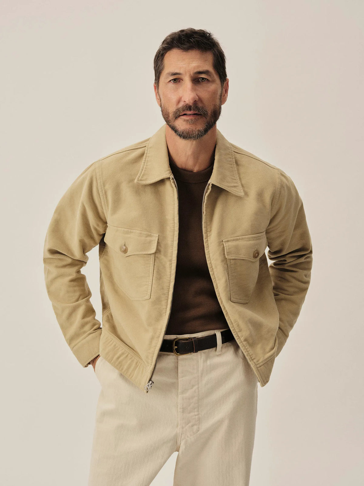 Palo Santo Italian Doeskin Station Jacket