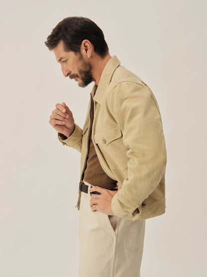 Palo Santo Italian Doeskin Station Jacket