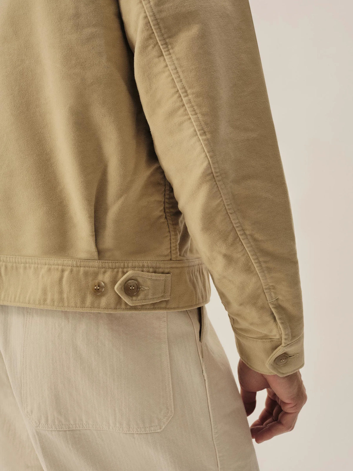 Palo Santo Italian Doeskin Station Jacket