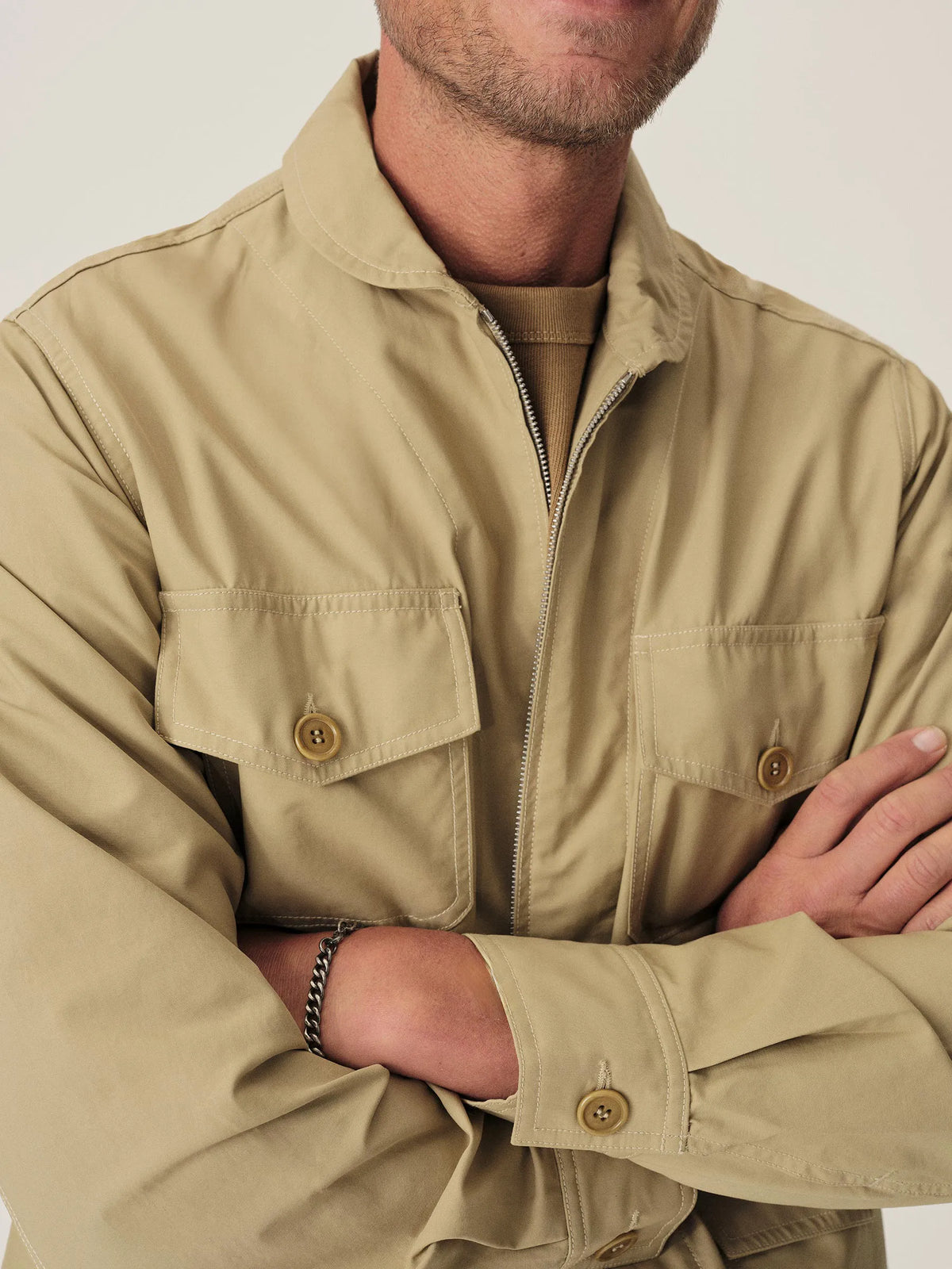 Flight Khaki Breakwater Flyers Jacket