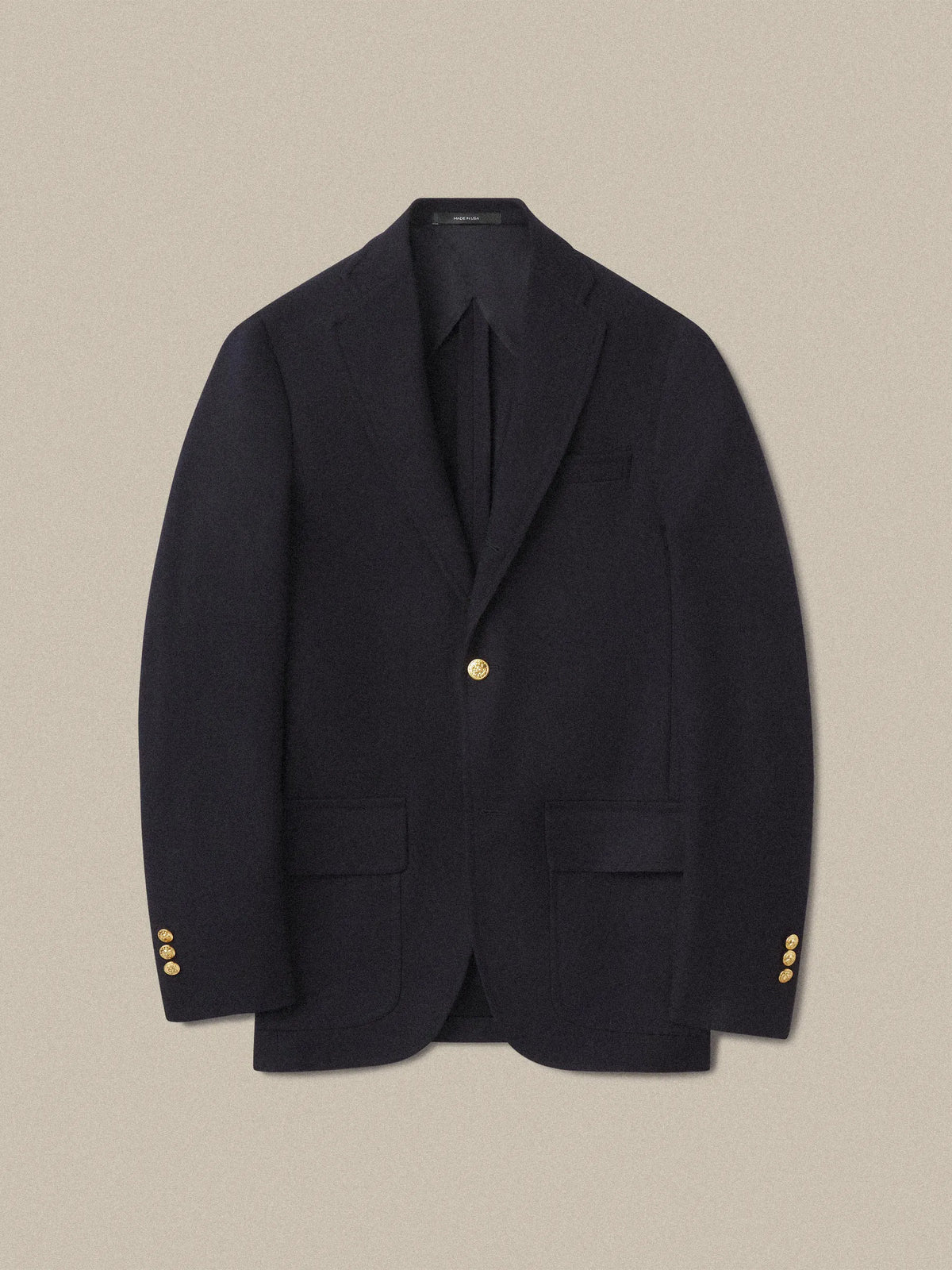J.Press × Buck Mason Dress Navy English Wool Usa Blazer