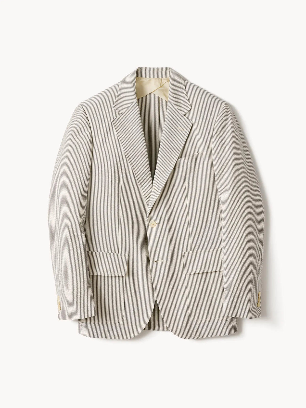 Grey Stripe Sirocco Seersucker Graduate Jacket