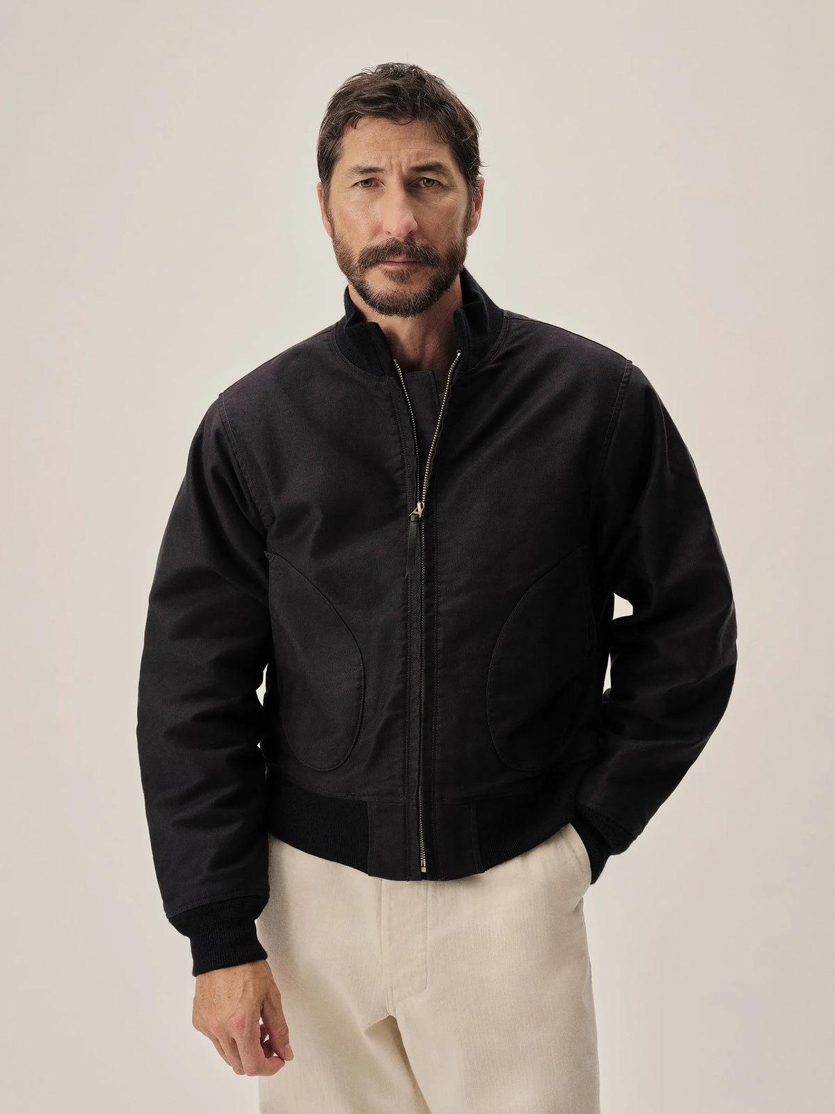 Navy Jungle Cloth Deck Bomber