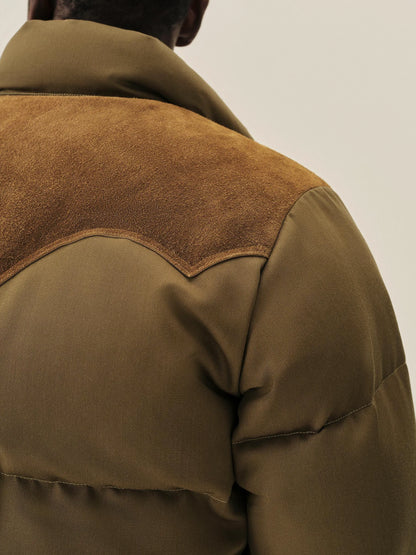 Montana Moss Rocky Mountain Featherbed X Buck Mason Down Jacket