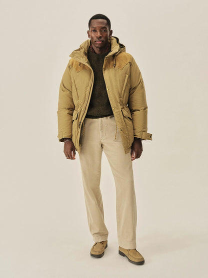 Classic Khaki Rocky Mountain Featherbed X Buck Mason Down Parka