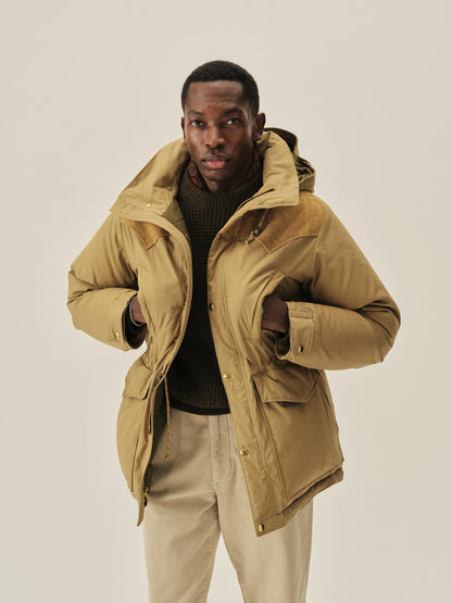 Classic Khaki Rocky Mountain Featherbed X Buck Mason Down Parka