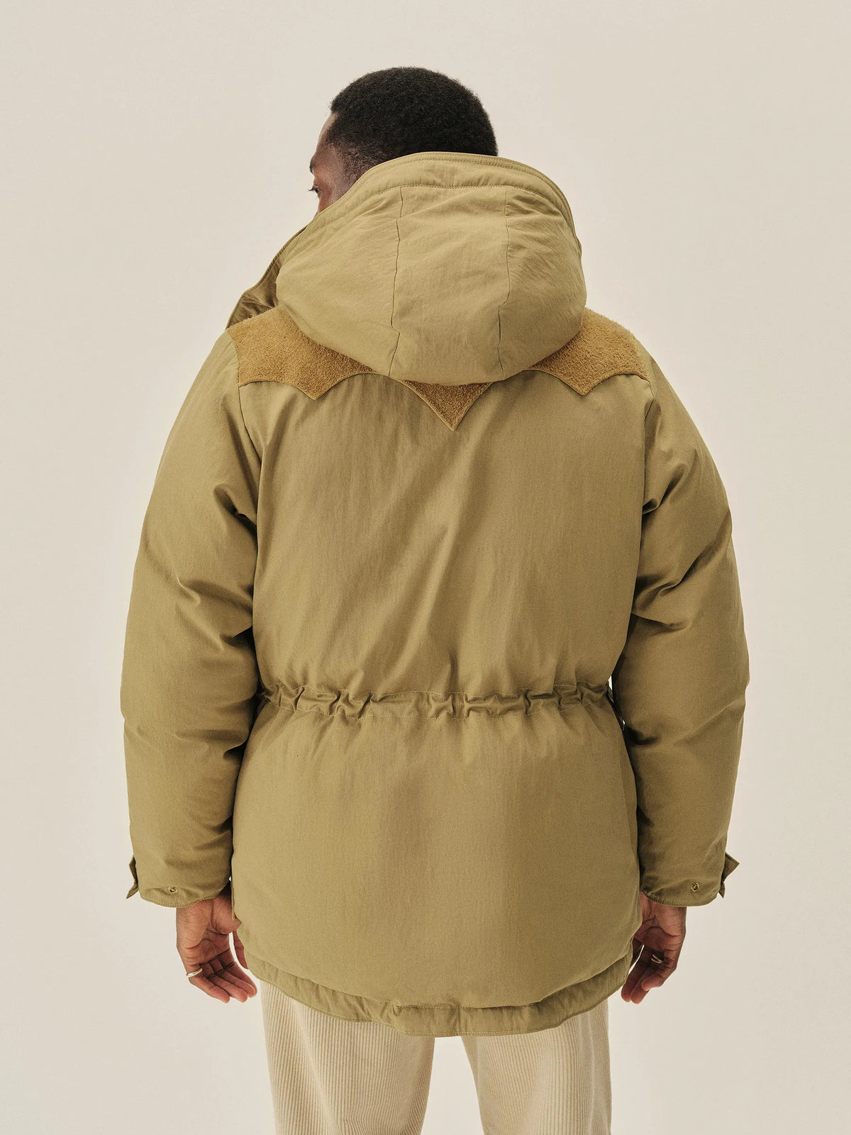 Classic Khaki Rocky Mountain Featherbed X Buck Mason Down Parka