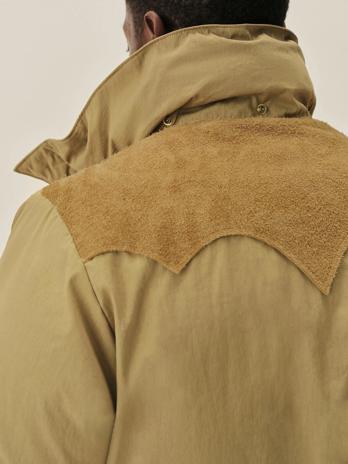 Classic Khaki Rocky Mountain Featherbed X Buck Mason Down Parka