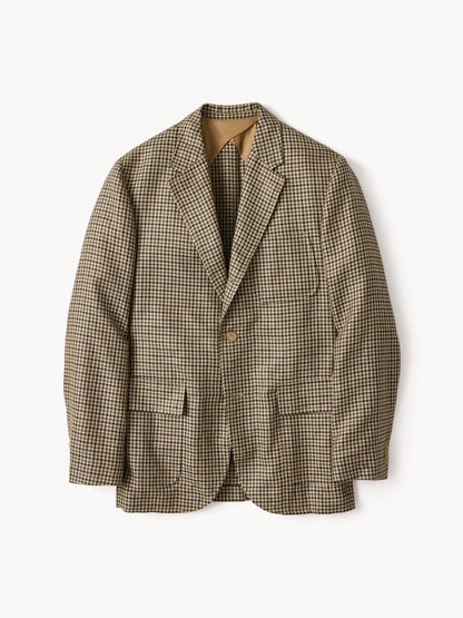 Brown / Natural Gun Club Graduate Jacket