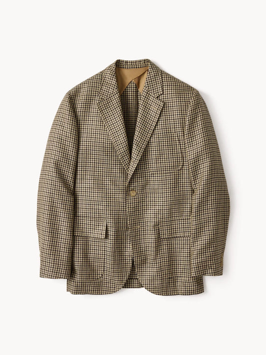 Brown / Natural Gun Club Graduate Jacket