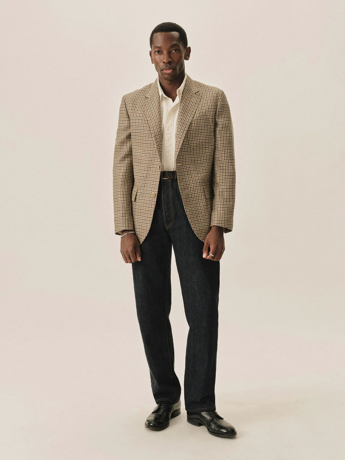 Brown / Natural Gun Club Graduate Jacket