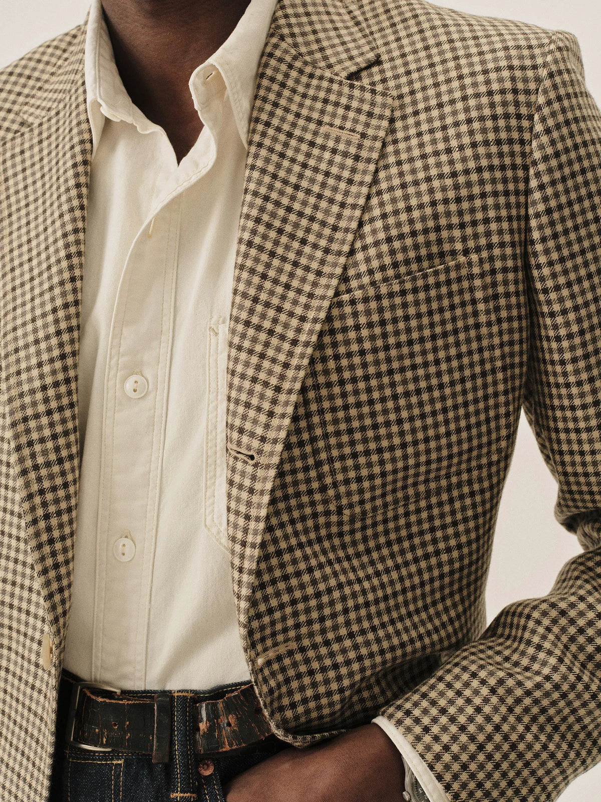 Brown / Natural Gun Club Graduate Jacket