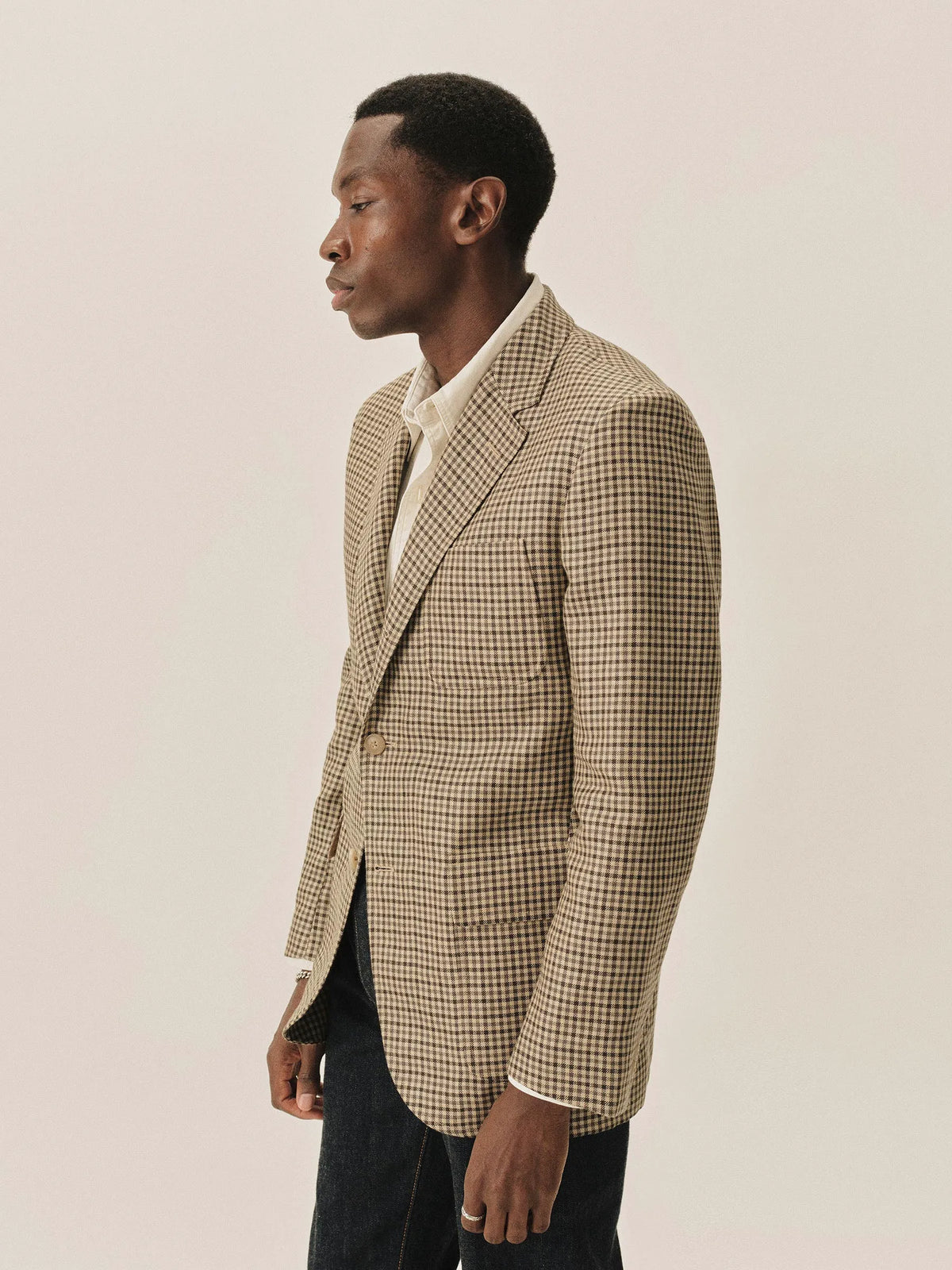 Brown / Natural Gun Club Graduate Jacket