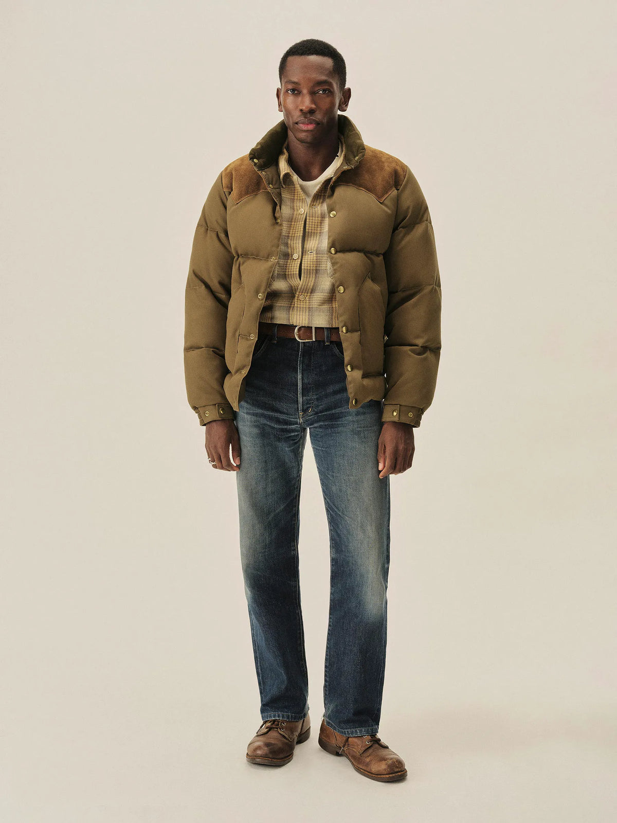 Montana Moss Rocky Mountain Featherbed X Buck Mason Down Jacket