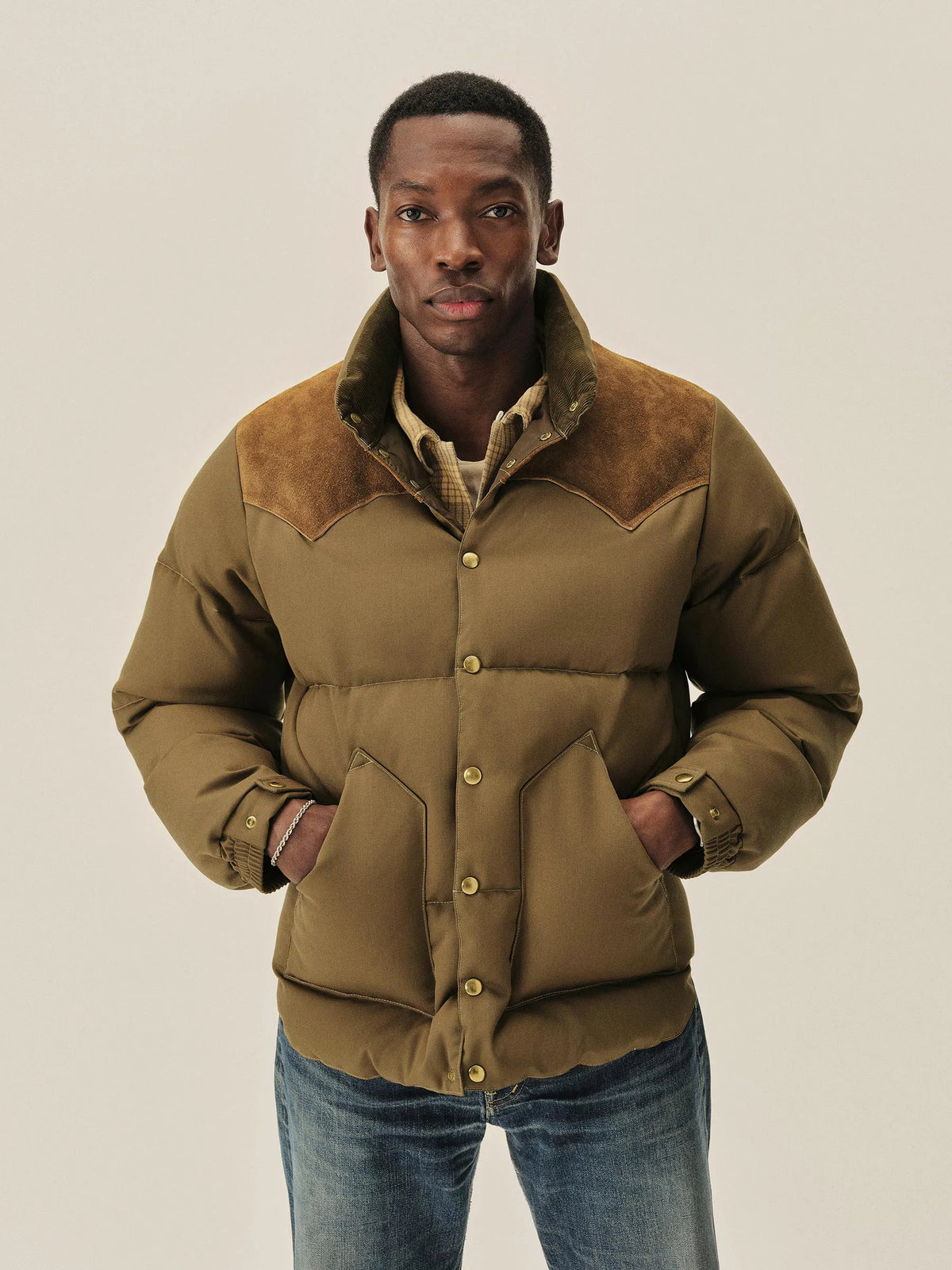 Montana Moss Rocky Mountain Featherbed X Buck Mason Down Jacket