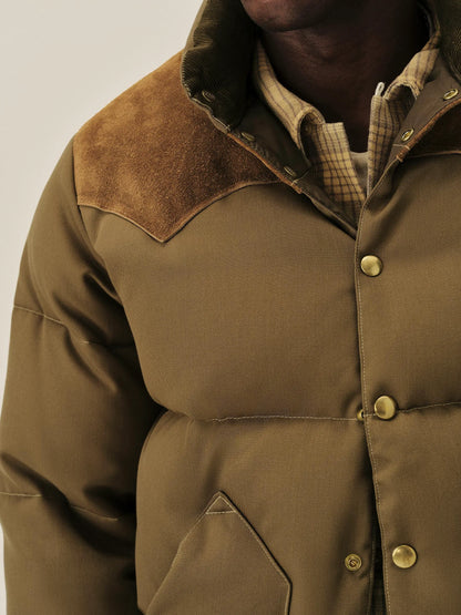 Montana Moss Rocky Mountain Featherbed X Buck Mason Down Jacket