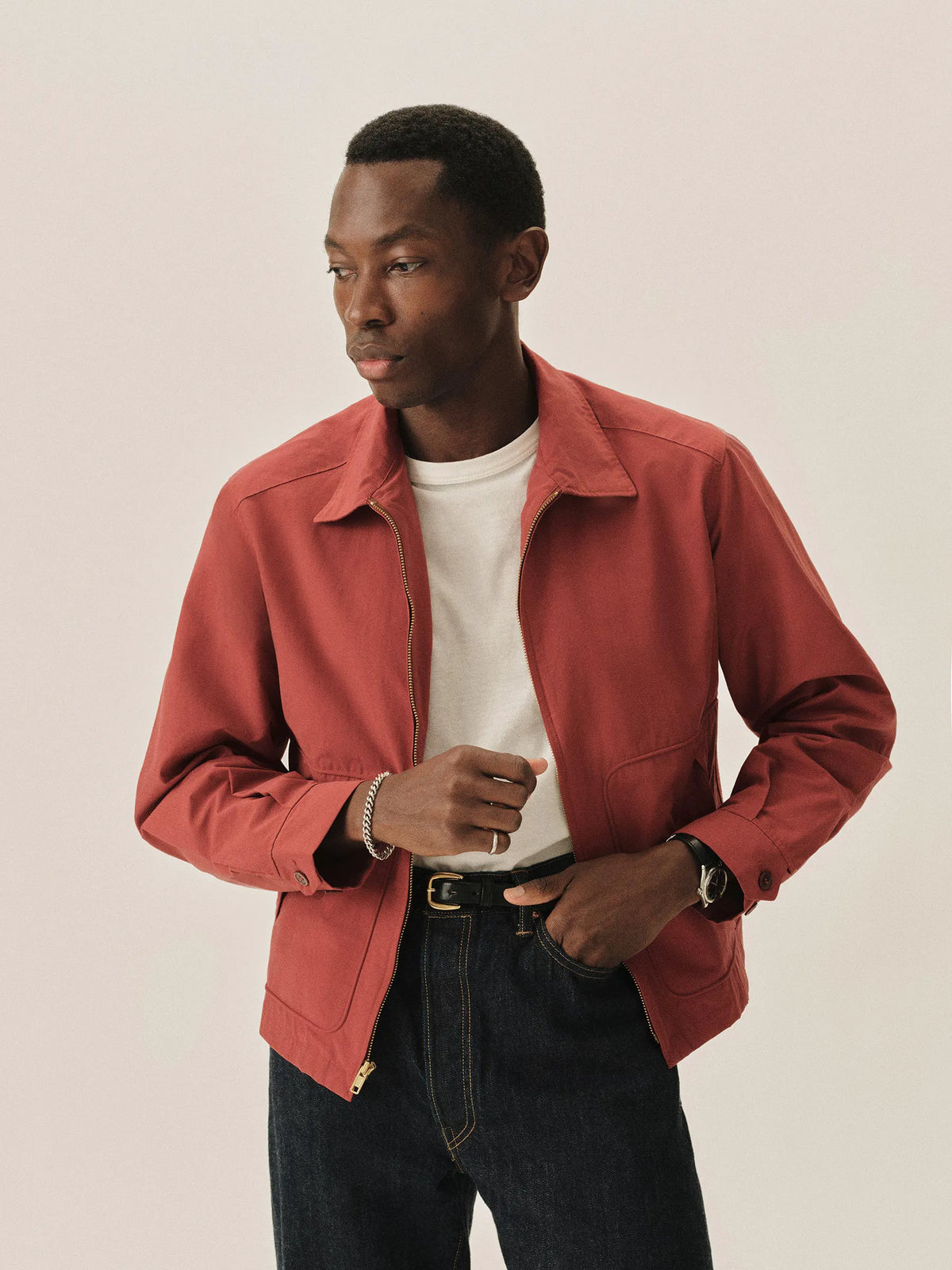 Red Mcgregor Drizzler Jacket