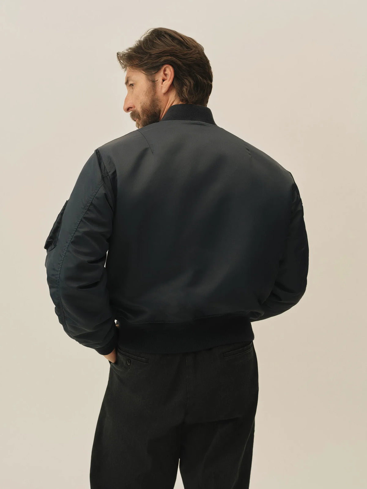 Navy Flight Nylon LZ Bomber