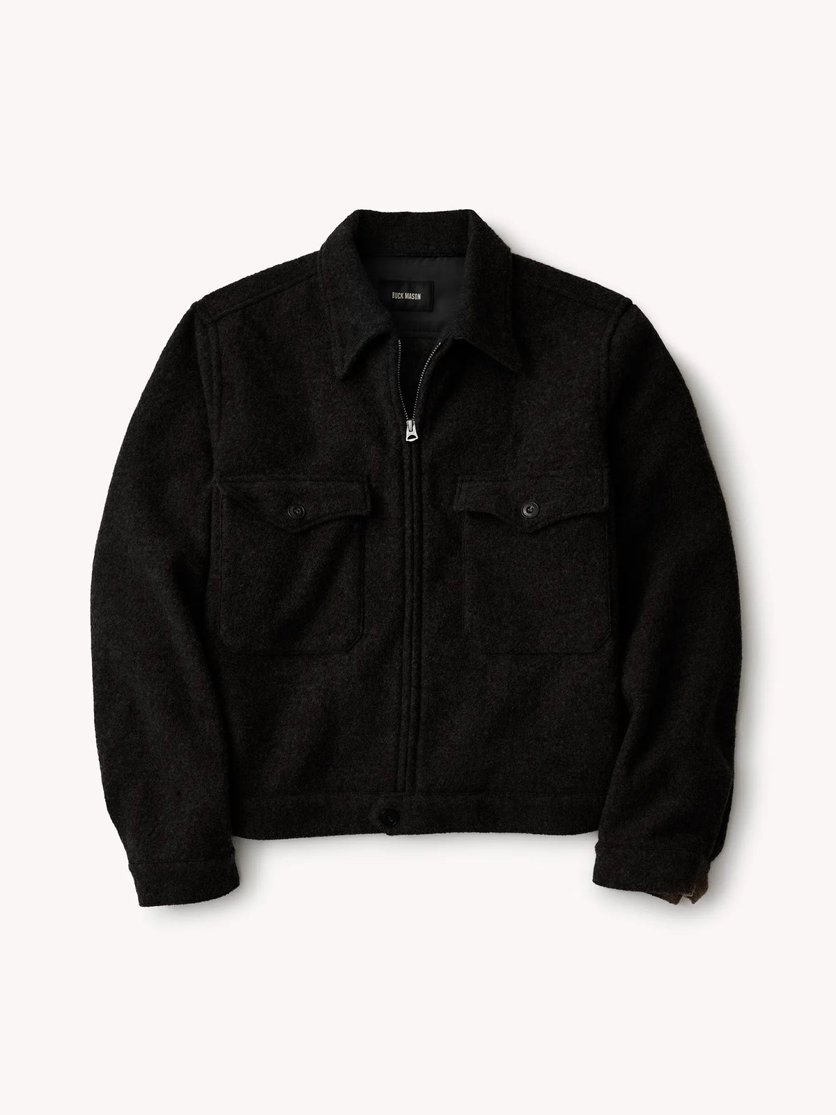 Black Felted Cyclist Jacket