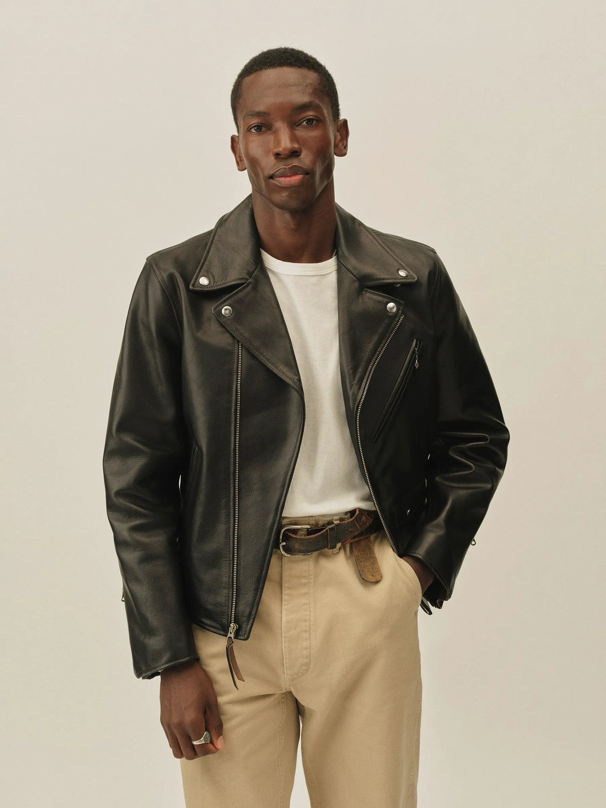 Black Bruiser Moto Jacket