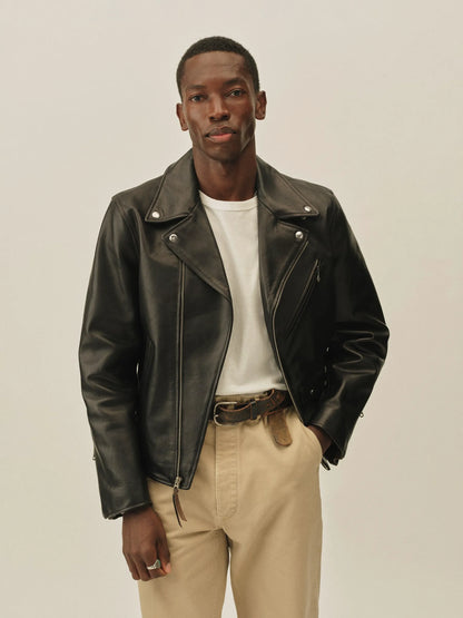Black Bruiser Moto Jacket
