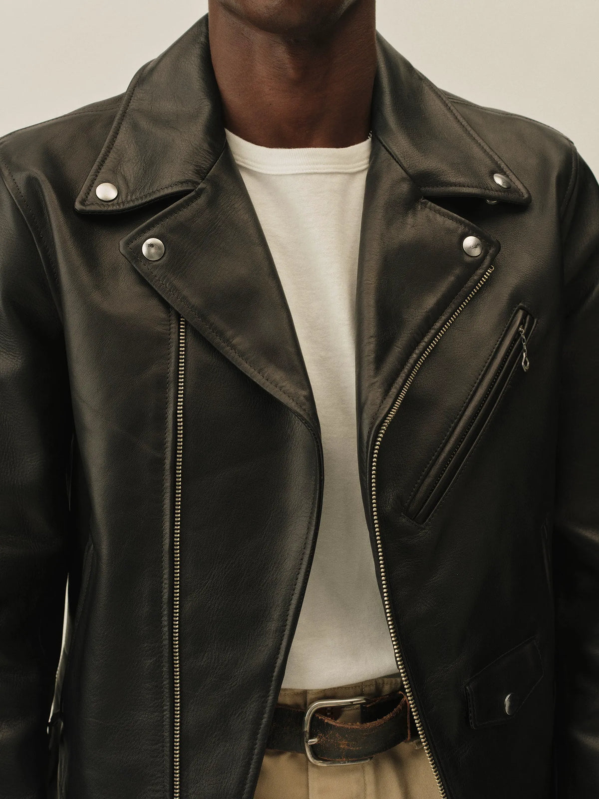 Black Bruiser Moto Jacket