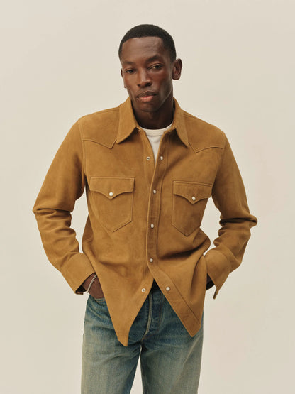 Chaparral Panhandler Suede Western Shirt