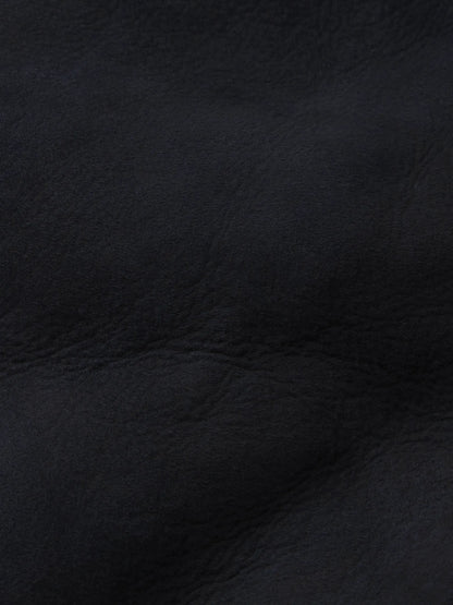 Indigo Polar Shearling Deck Jacket