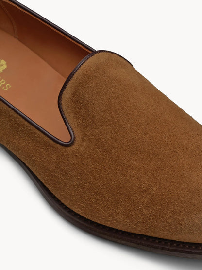 Tobacco Sanders x Buck Mason Suede Wholecut Loafer
