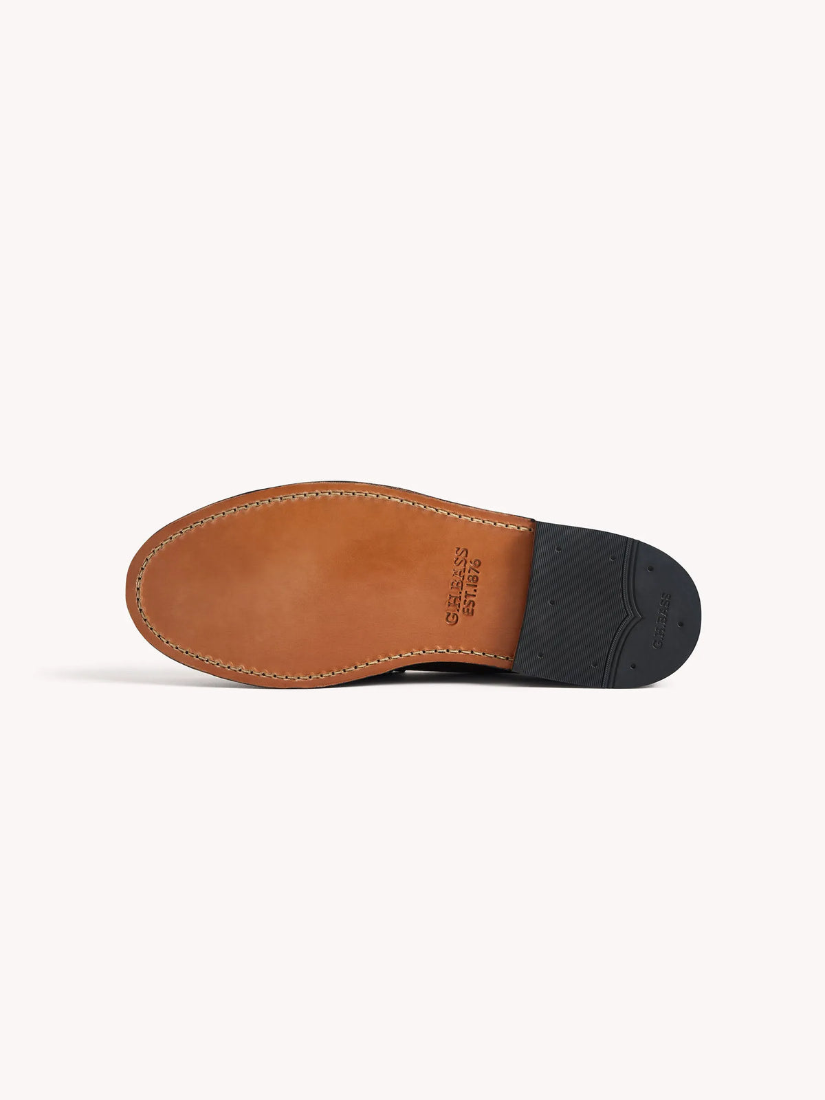Brown Leather G.H.BASS X Buck Mason Larson Loafer