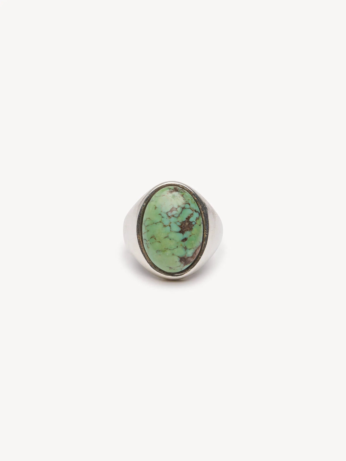 Red Rabbit X Buck Mason Signet Turquoise Ring