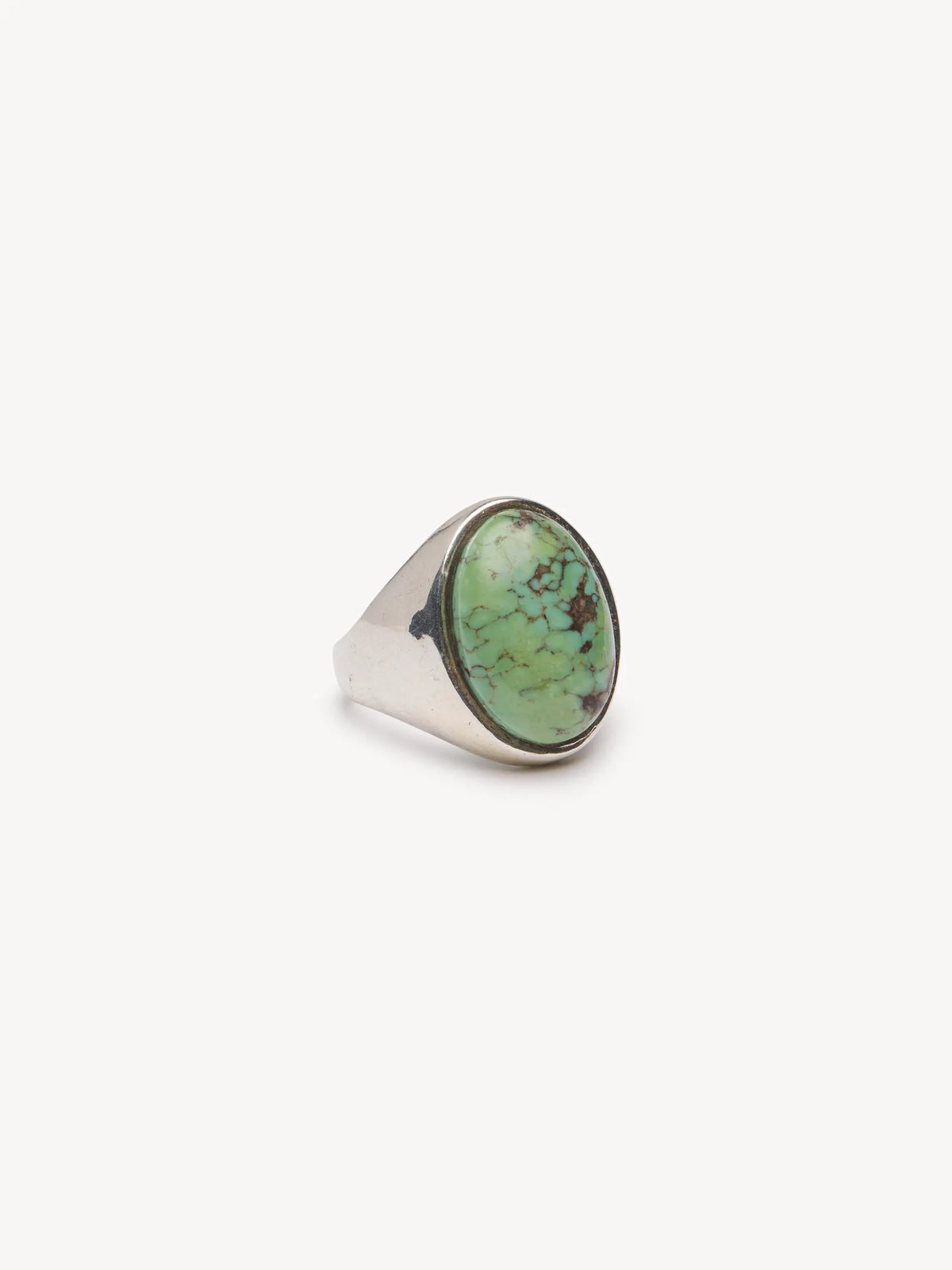 Red Rabbit X Buck Mason Signet Turquoise Ring