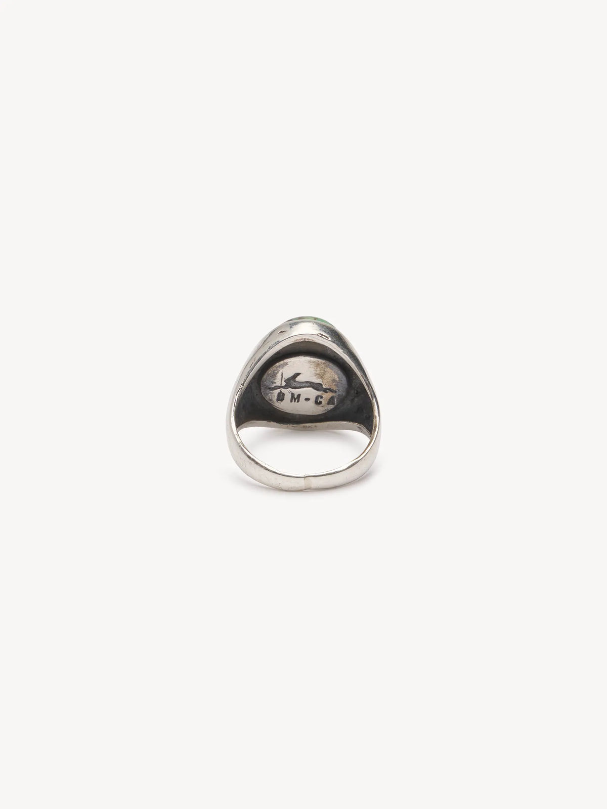 Red Rabbit X Buck Mason Signet Turquoise Ring