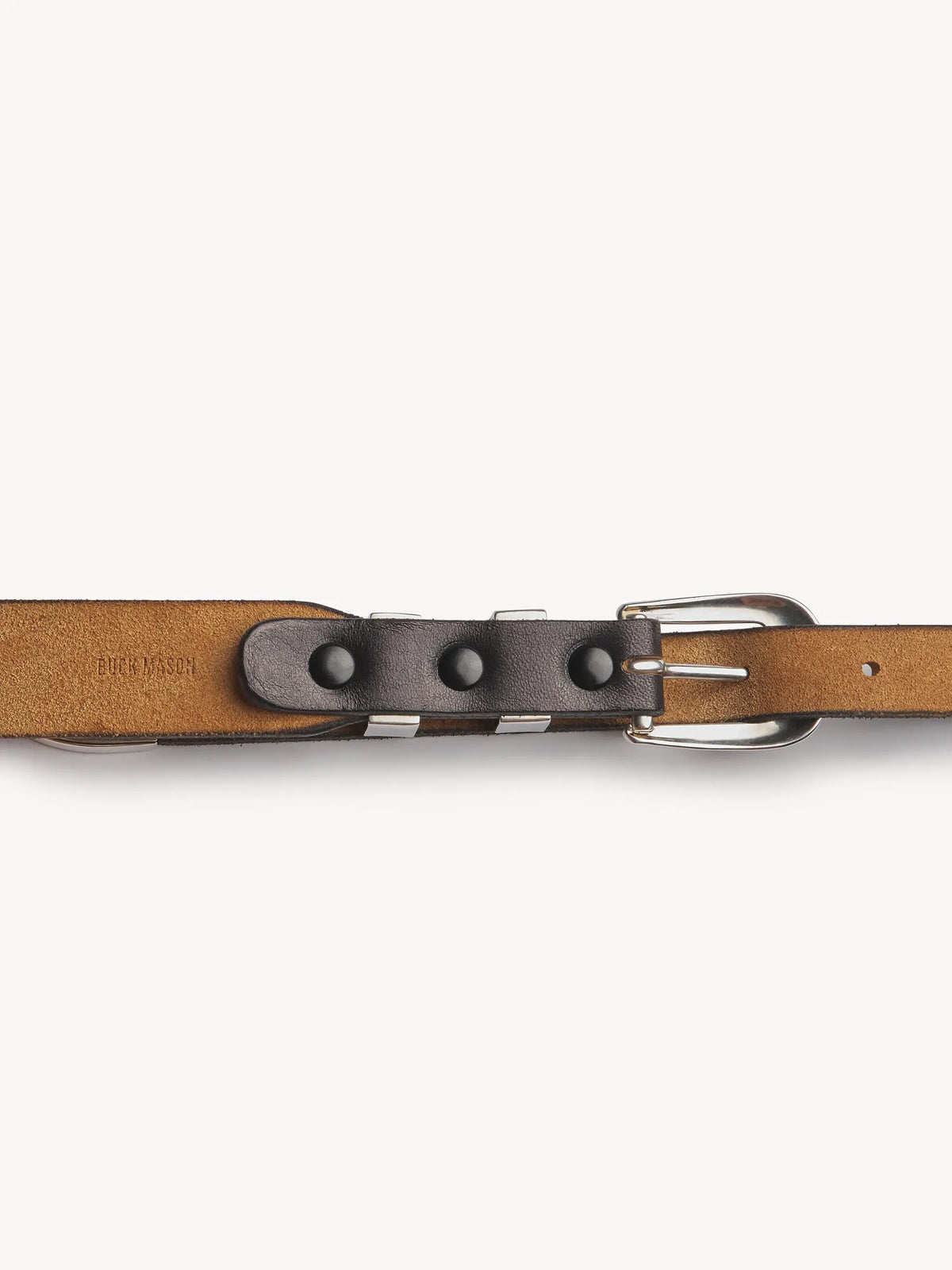 Black El Dorado Western Dress Belt