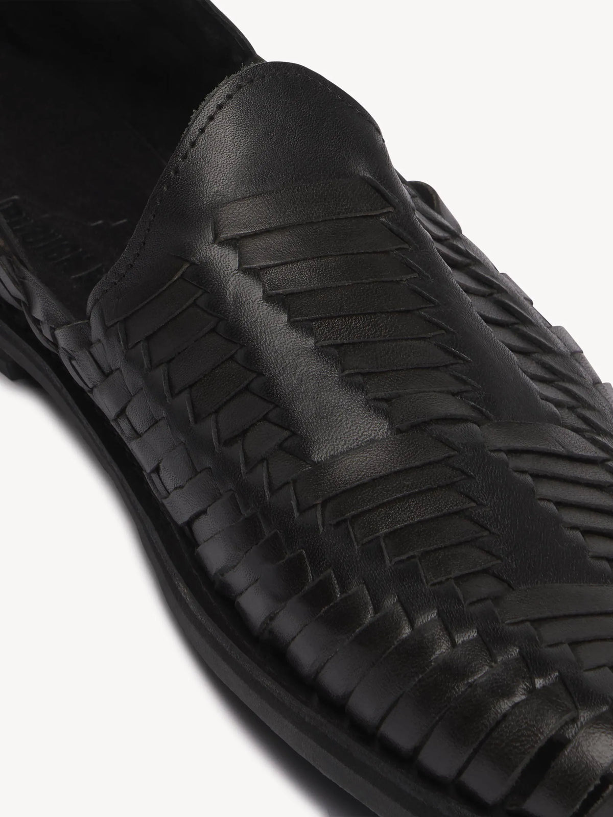 Black Chamula X Buck Mason Crepe Sole Cancun Huarache
